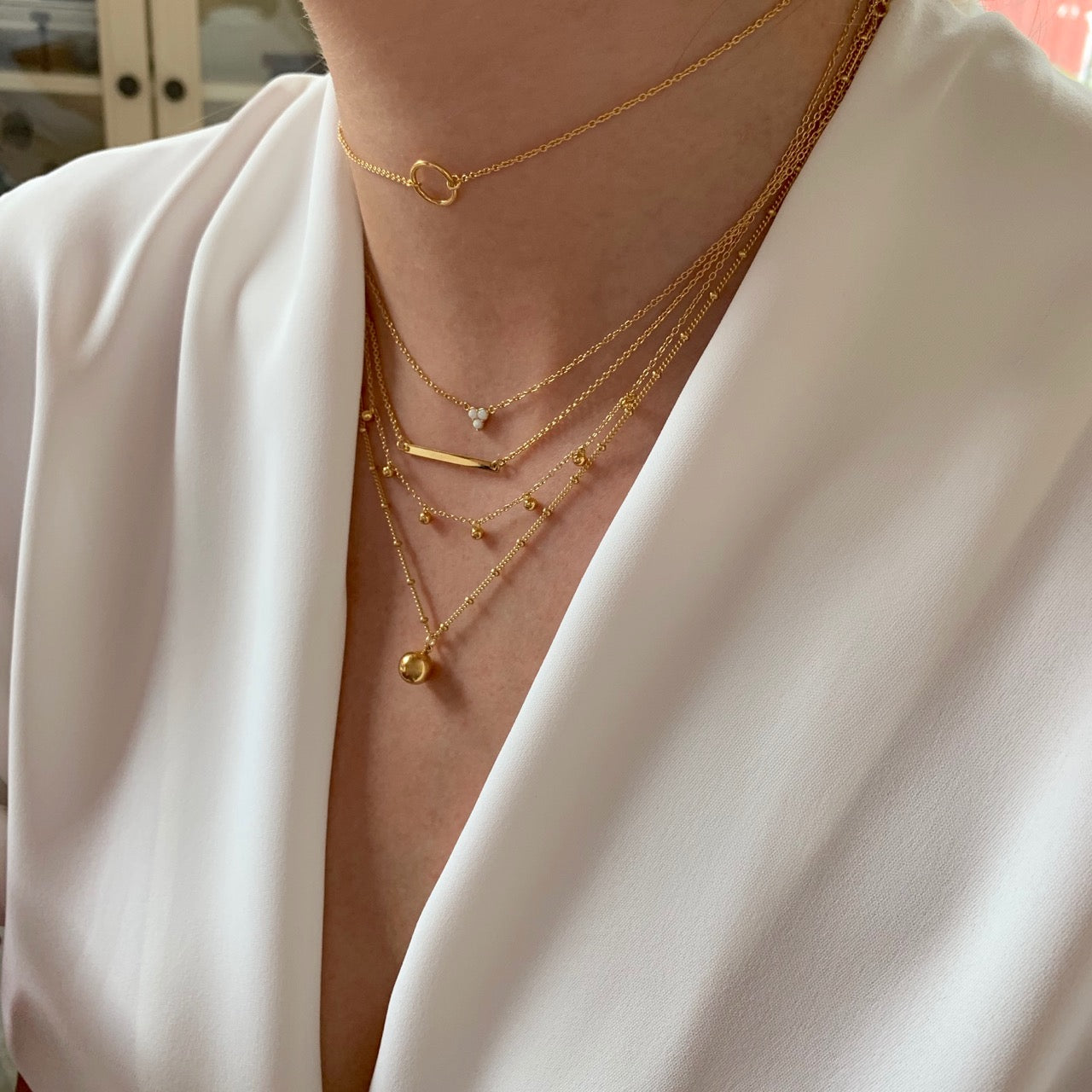 Ball Satellite Chain Necklace – J&CO Jewellery