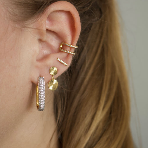 Classic Diamante Ear Cuff