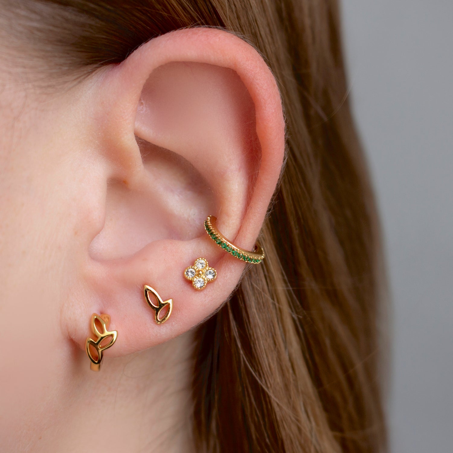 J&CO Jewellery Little Sleeper Hoop Earrings