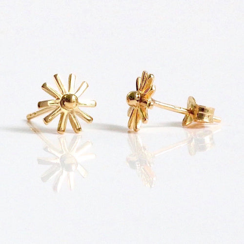 Sunburst Stud Earrings
