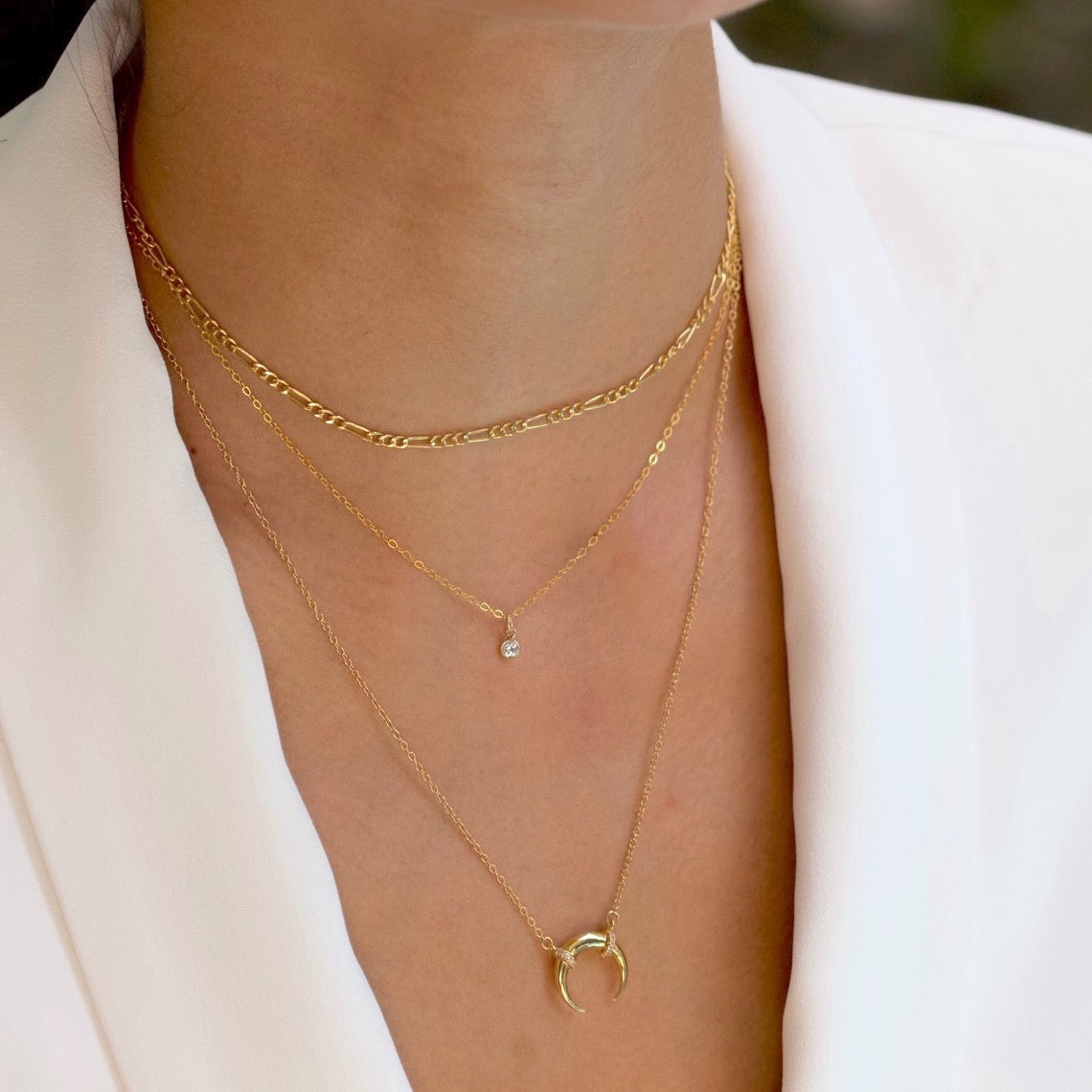 Dainty figaro chain deals