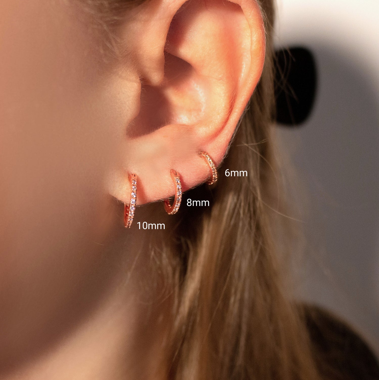 Inner Conch Conch Diameter Hoop Conch Hoop 10-Pack Surgical Steel