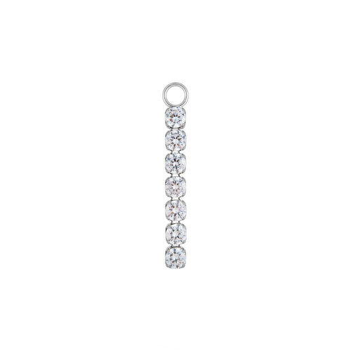 Tennis Chain Pave Charm