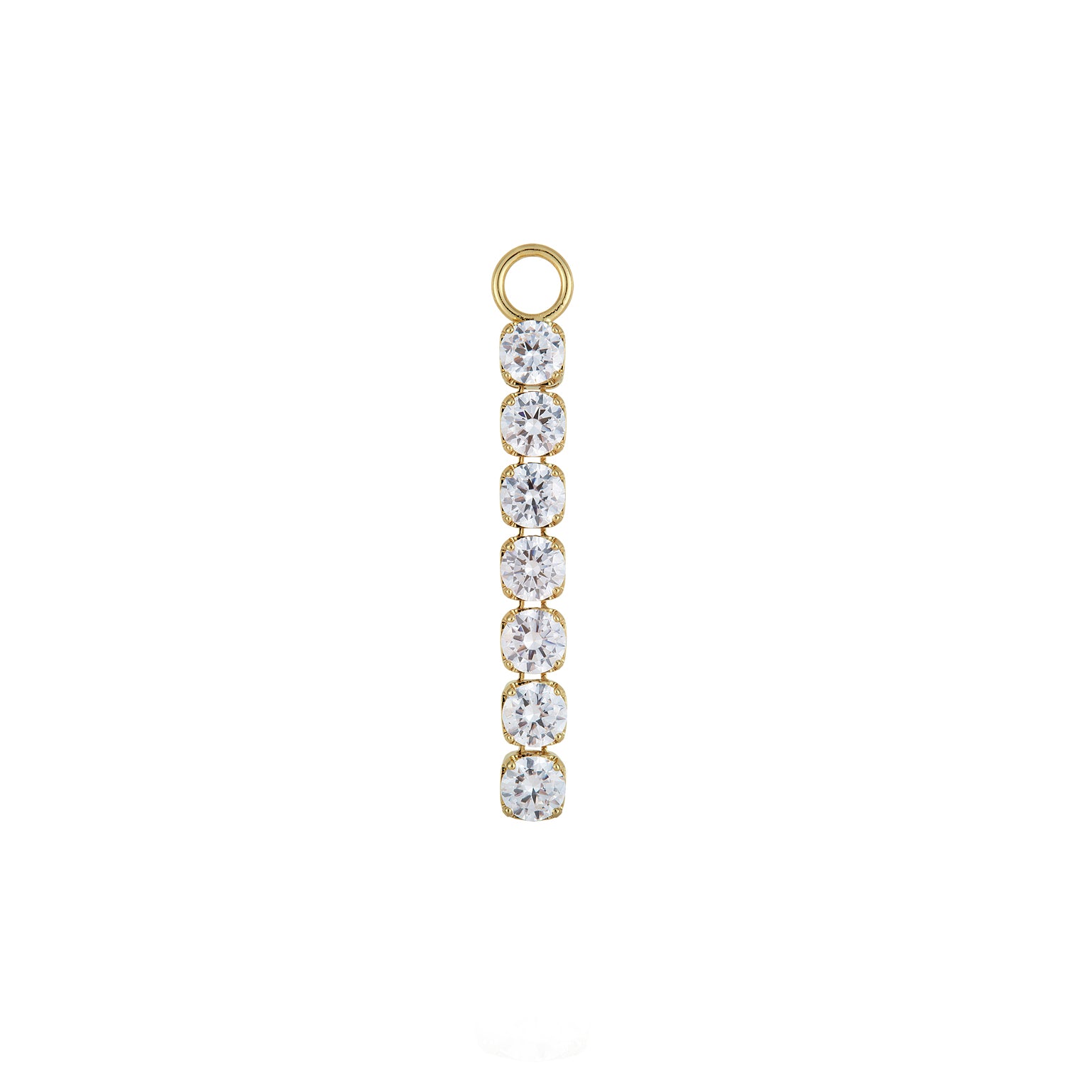 Tennis Chain Pave Charm