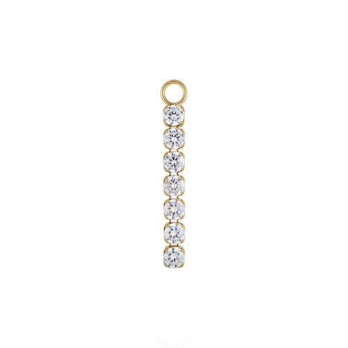 Tennis Chain Pave Charm