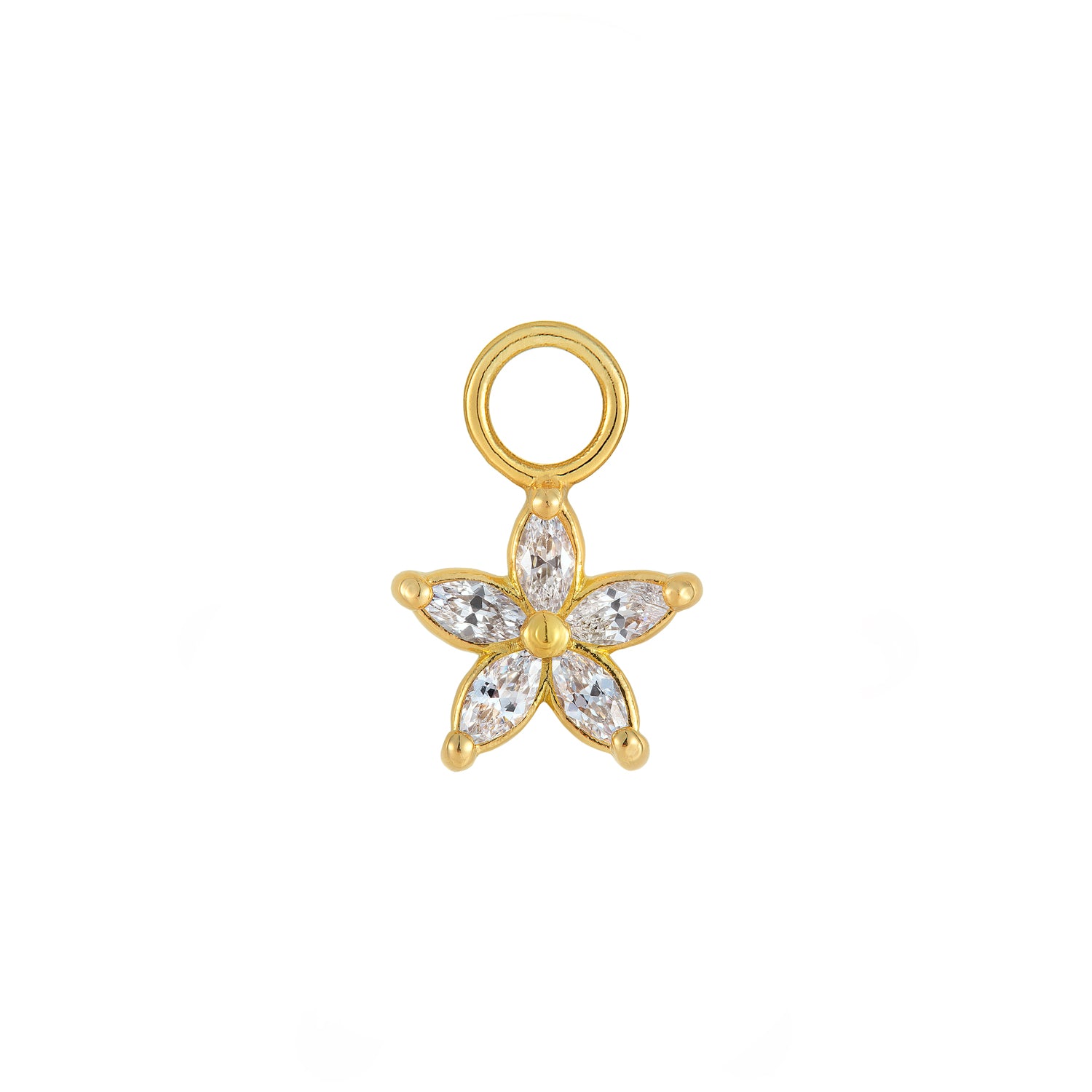 Marquise Petal Charm