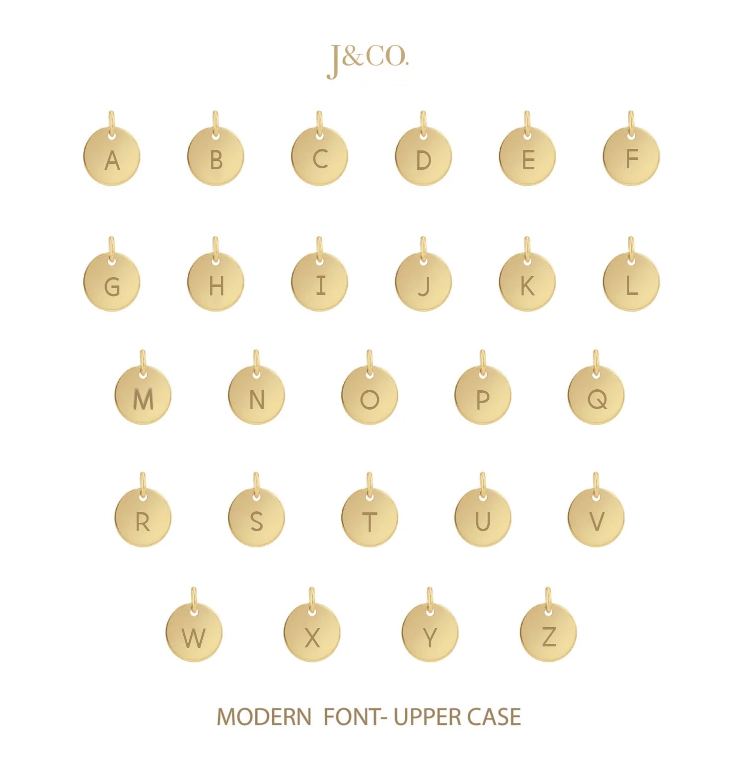 Personalized Disc Beaded Bracelet Gold
