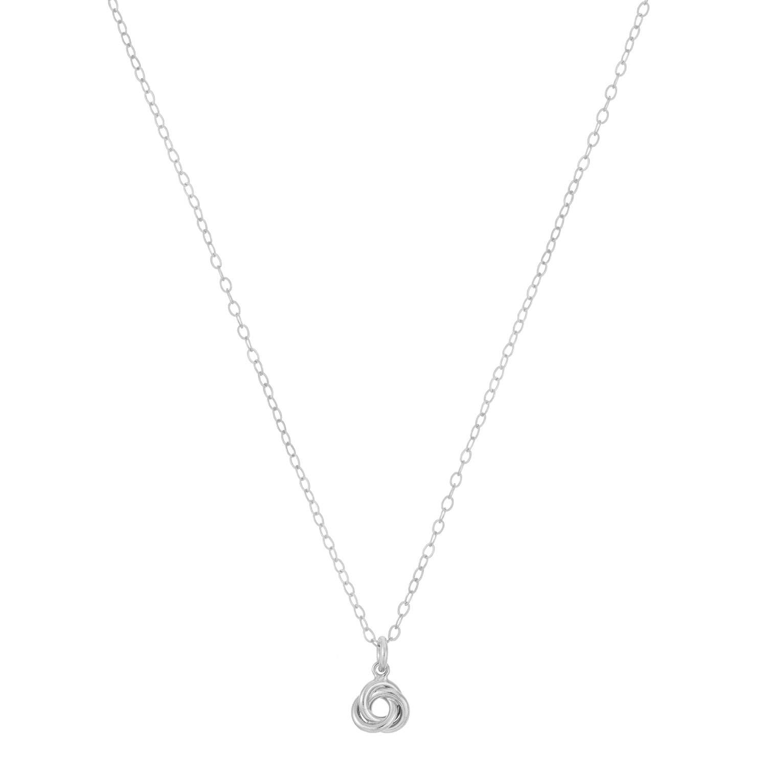 Rakva Love Knot Necklace With Earning