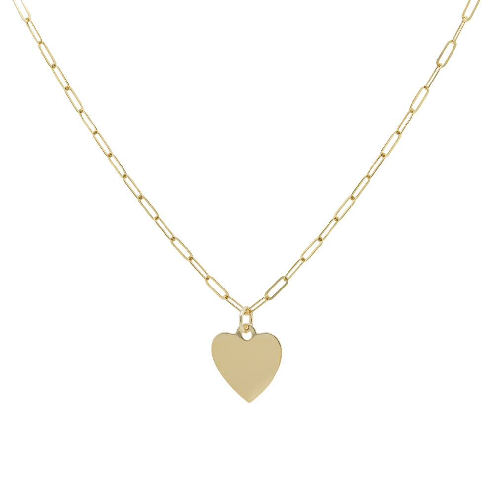 Gorgeous gold paperclip chain necklace a great gift, 20% off