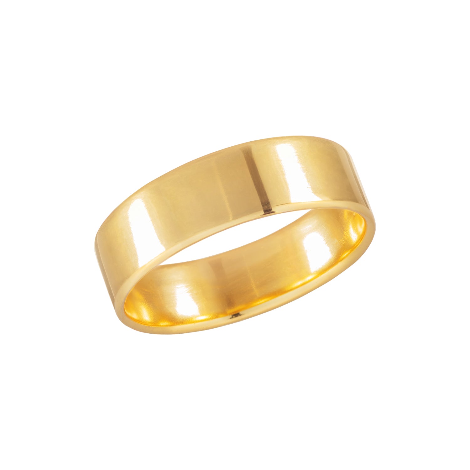 Thick Stacking Ring Gold J CO Jewellery
