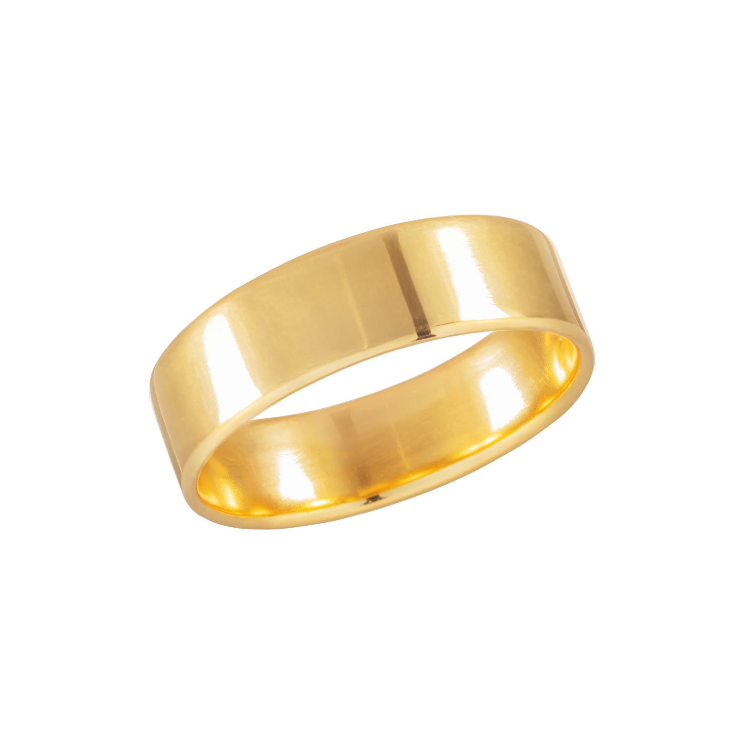 Gold Ring Simple Stackable 18k Coco Dainty Croissant 