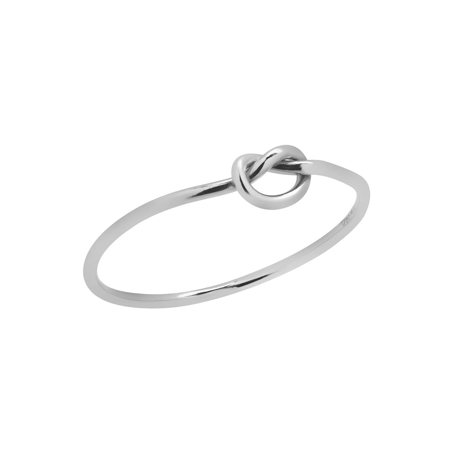 Love Knot Ring Silver – J&CO Jewellery