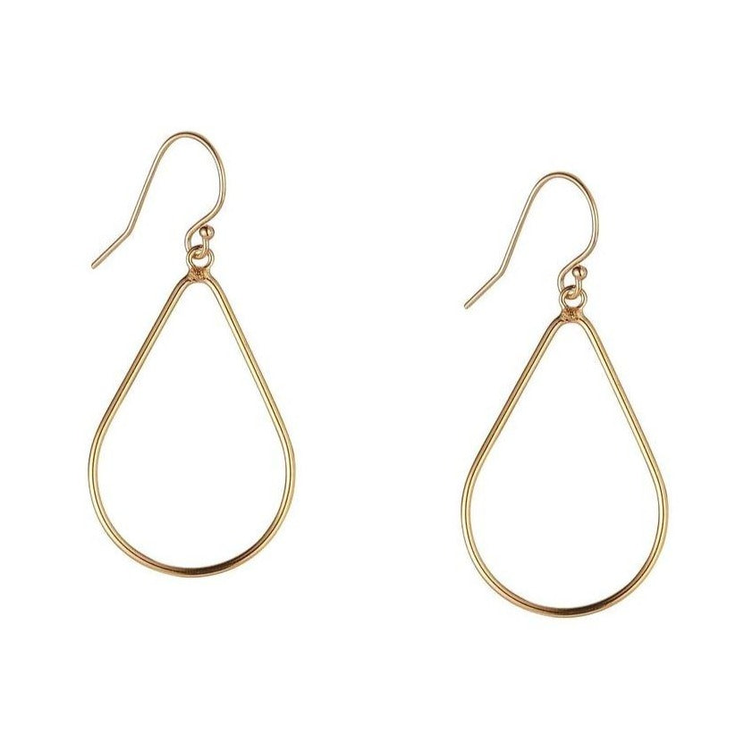 Open Teardrop Earrings