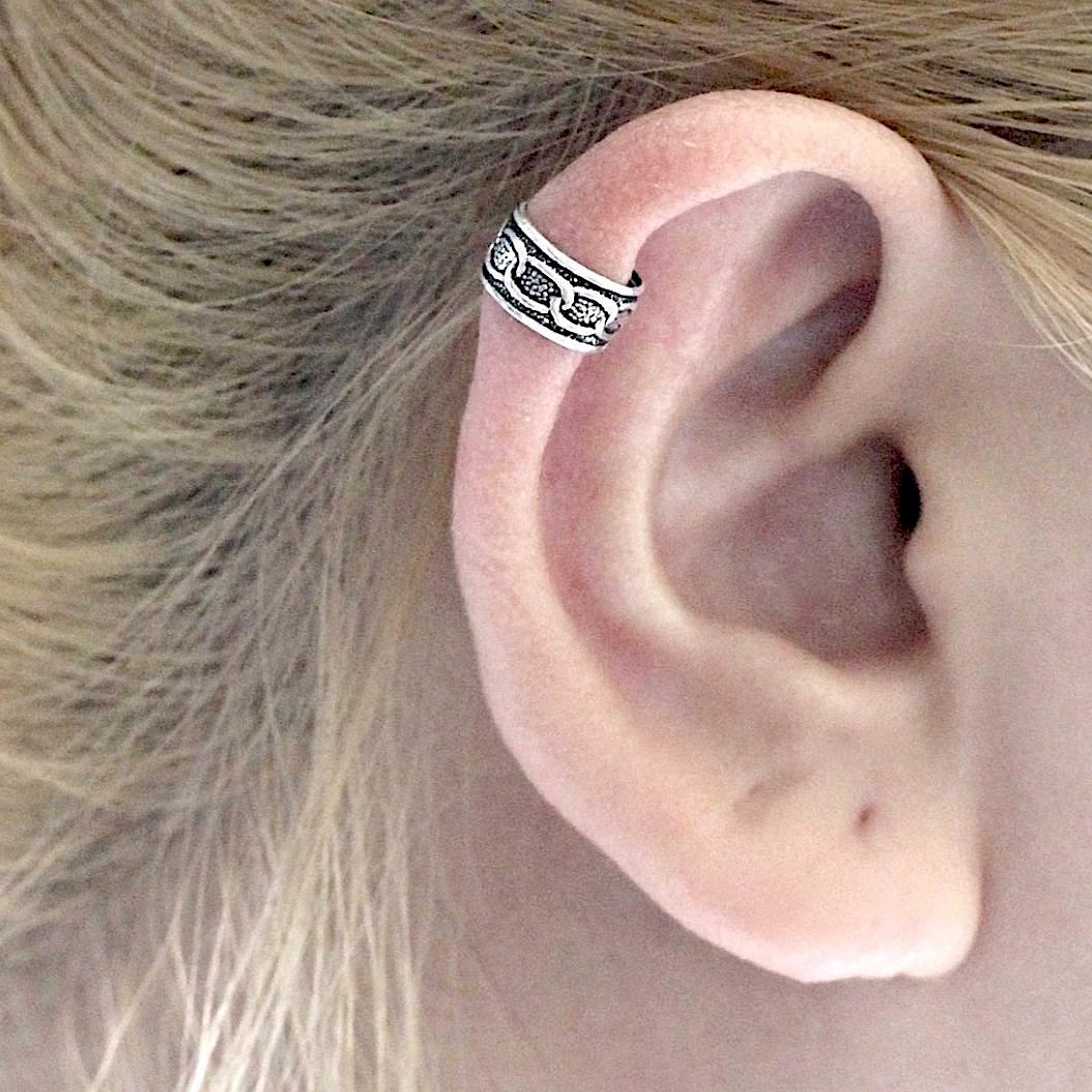 Chain link ear cuff discount