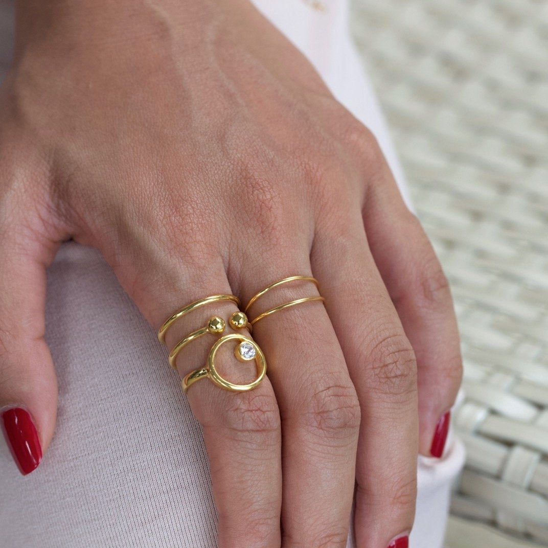 Twice chic clearance hug ring
