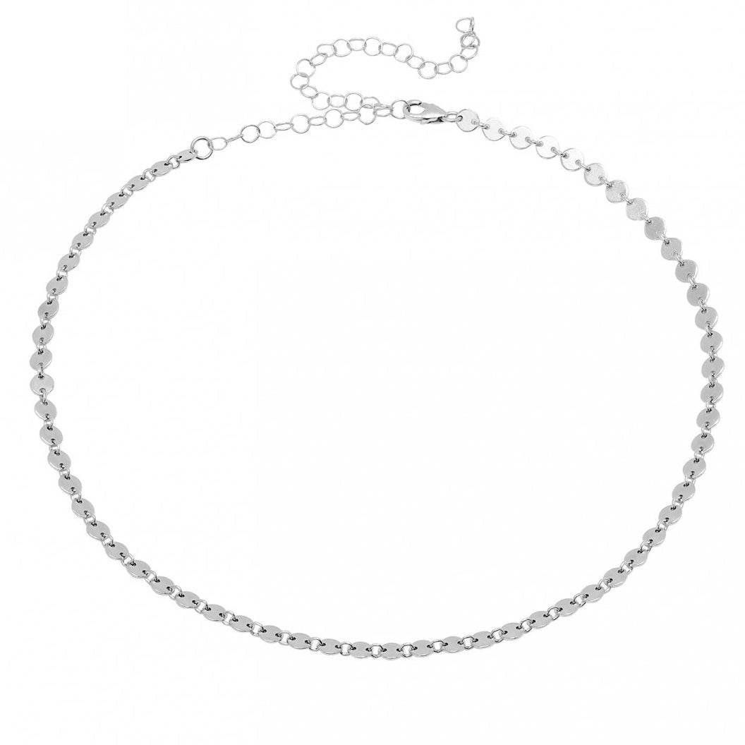 Coin Disc Choker Necklace – J&CO Jewellery