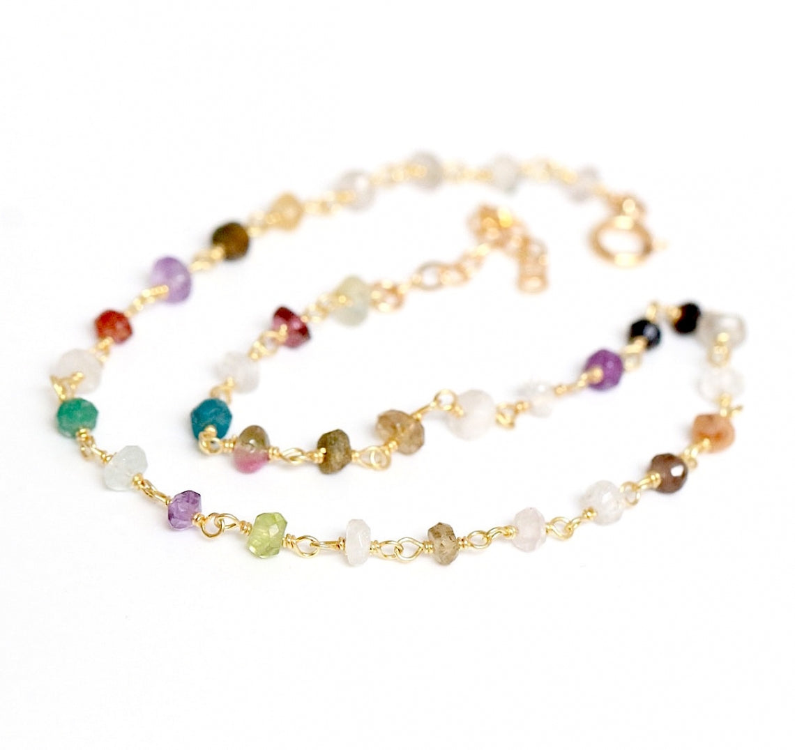 Colorful Gemstone Bracelet – J&CO Jewellery