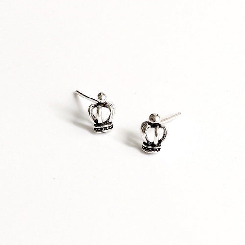 Crown Stud Earrings