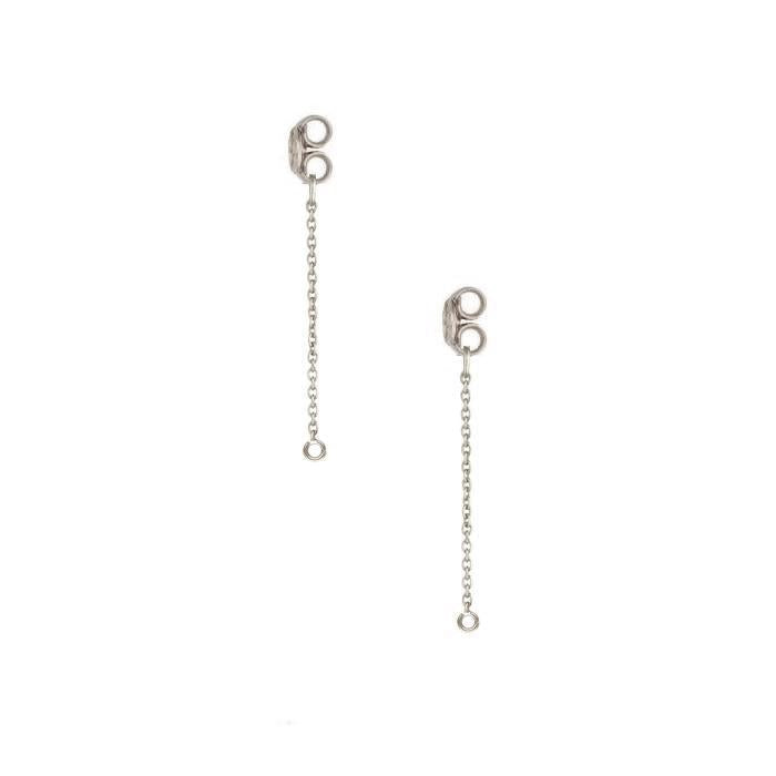 Charmisma Heart White Sapphire 18ct Gold Vermeil Stud Earrings Halo Jacket  Set | Jian London