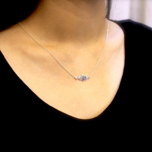 Hamsa Filigree Necklace