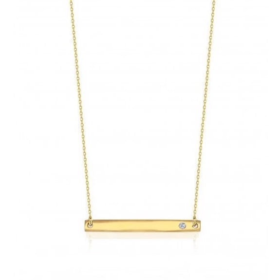 Collier à barre horizon