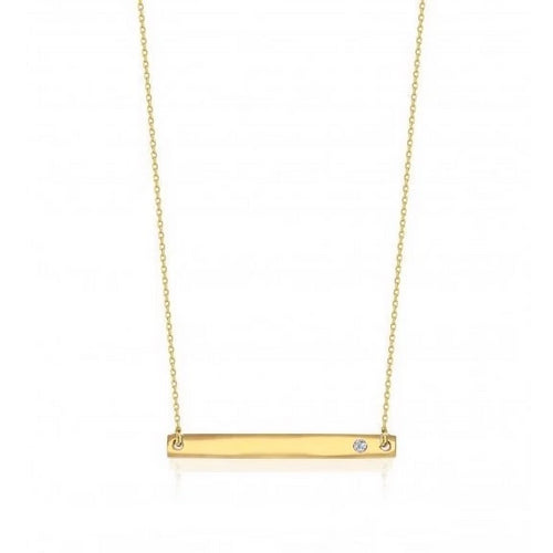 Collier à barre horizon