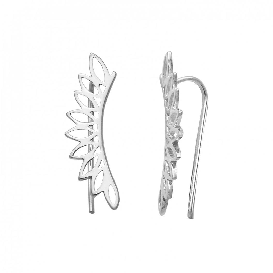 Leaf Out Ear Climber – J&CO Jewellery