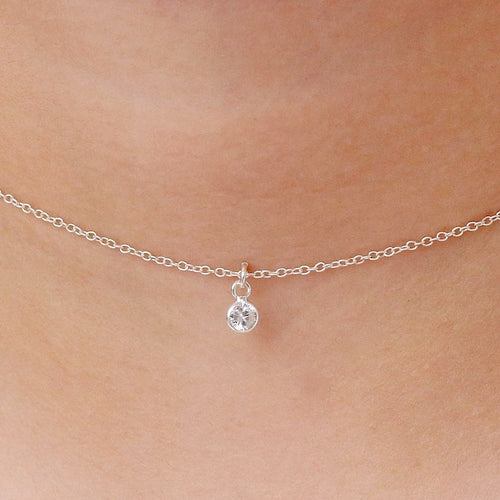 Little Solitaire Choker