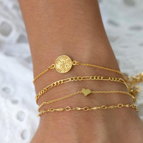 Medallion Coin Bracelet