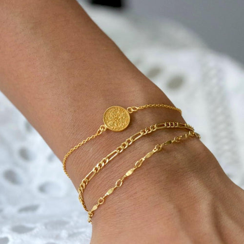 Medallion Coin Bracelet