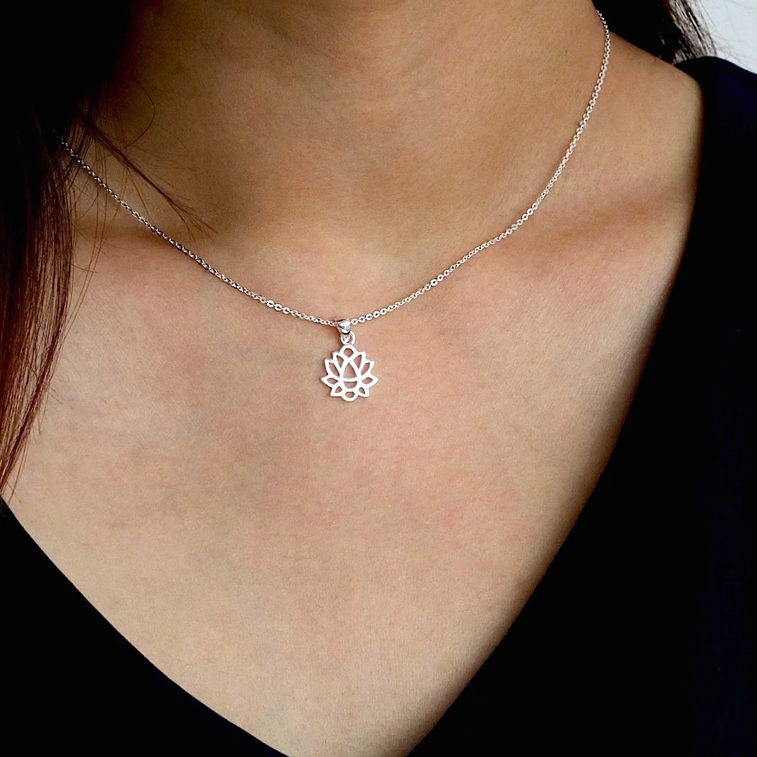 Zen Lotus Necklace – J&CO Jewellery